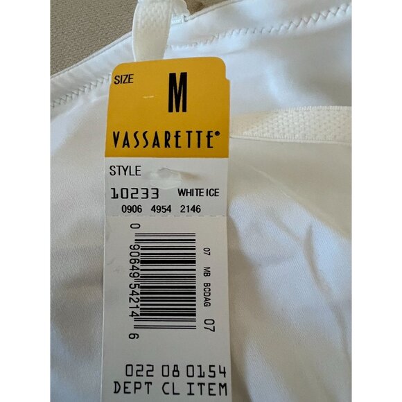 Vassarette Slip Women's Size Medium Convertible 4 way straps New with Tags Clean - Picture 3 of 4